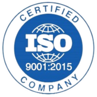 ISO 9001:2015 Certified Company Seal