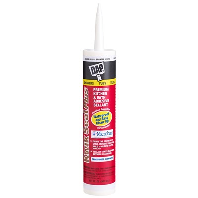 KWIK SEAL PLUS w/MICROBAN 10.1oz WHITE