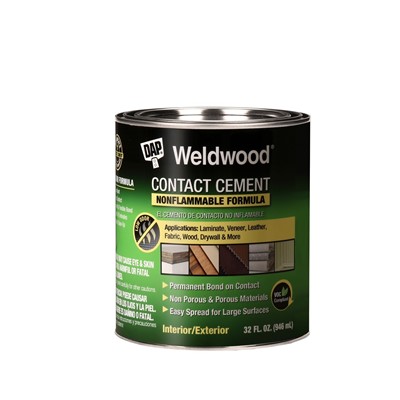 WELDWOOD NON-FLMBL CONTACT CEMENT 1QT