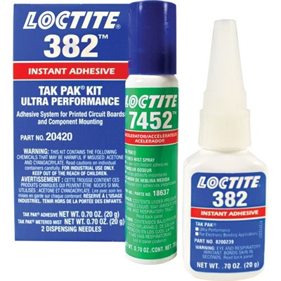 LOCTITE 382 20G TAKPAK KIT W/ 7452 ACCEL